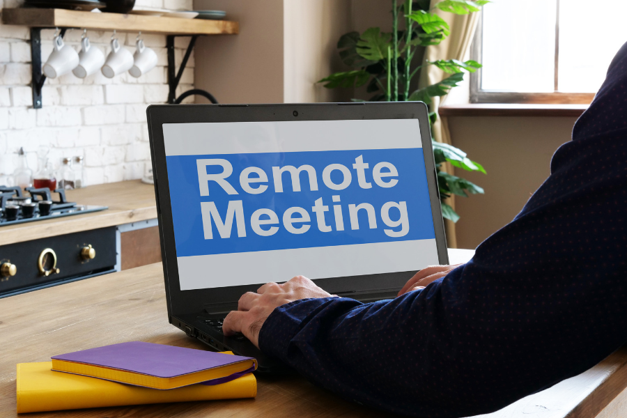 Remote Meeting w/Text