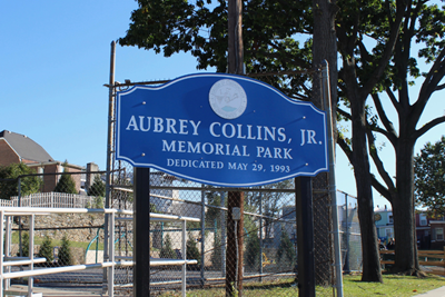 Aubrey Collins Memorial Park Reopening October 10, 2020